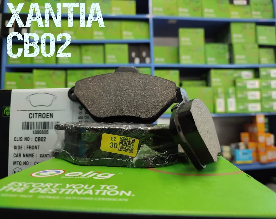 لنت ترمز جلو  کربن سرامیک زانتیا 2000  برند الیگ