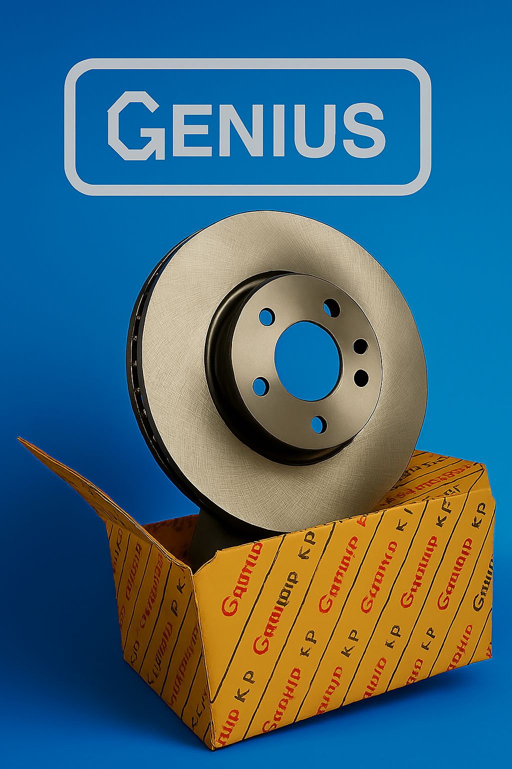 تصویر دیسک ترمز چرخ جلو مناسب ام وی ام 530 طرح اصلی 